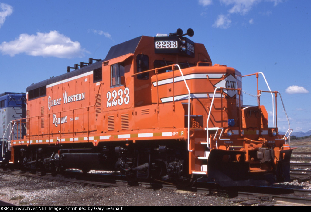 GWR GP7u #2233 - Great Western Rwy of Colorado